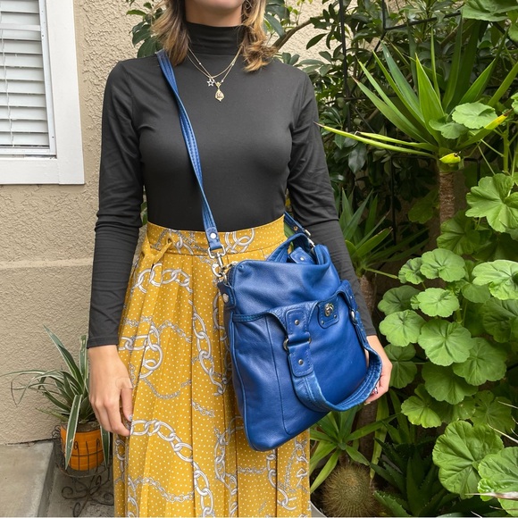 Marc Jacobs Vibrant Blue Shoulder Bag - Picture 8 of 14